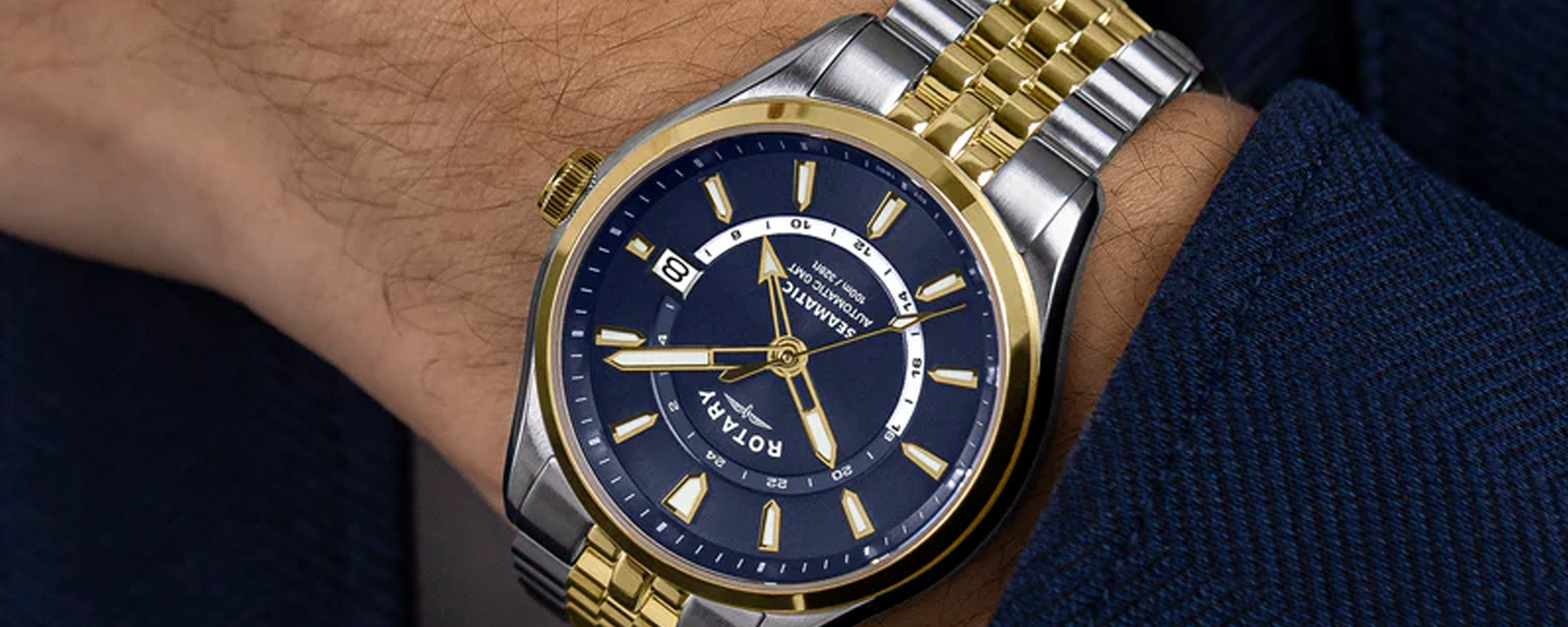 Men's Two-Tone Watches