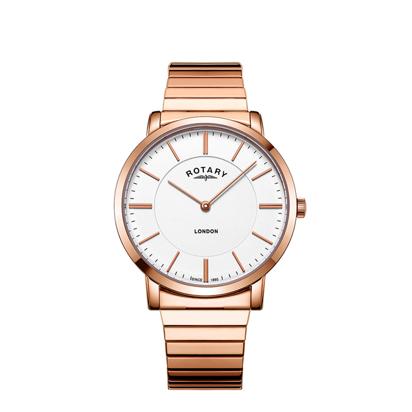 Rotary watch rose gold deals