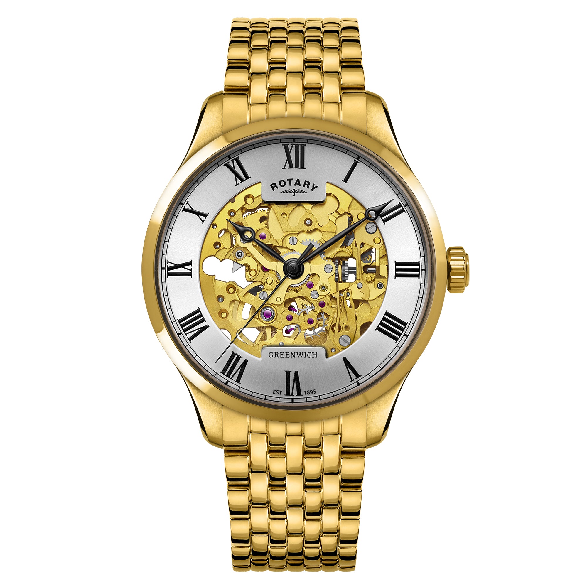 Rotary Skeleton Automatic Watch - GB02941/03