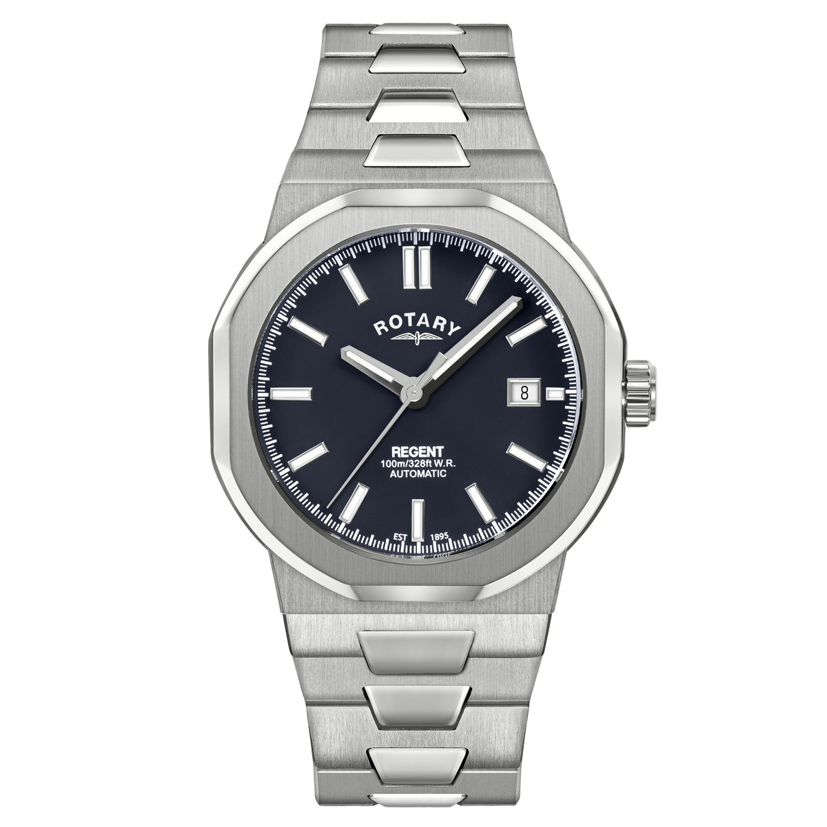ROTARY REGENT 自動巻き腕時計　　GB05410-05 Rotary Regent Blue Dial Automatic Watch - GB05410/05