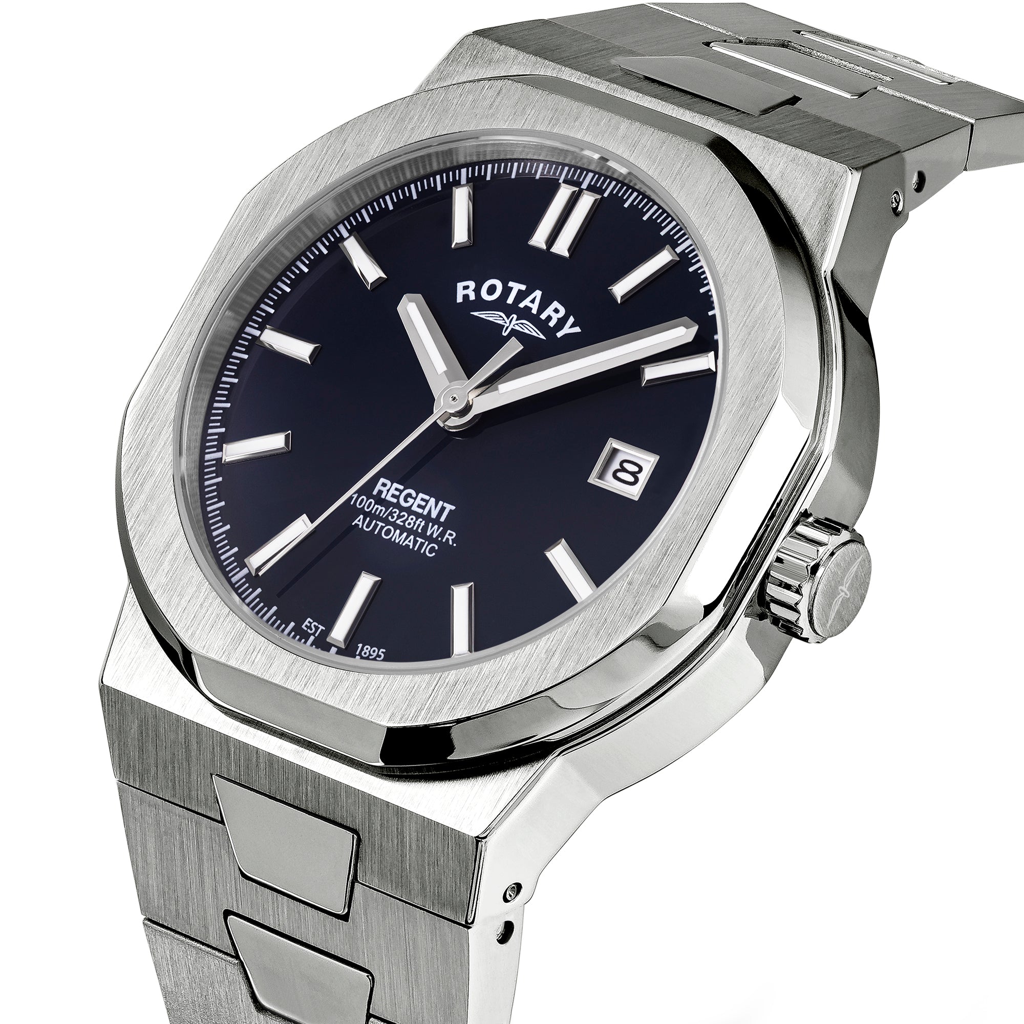 Rotary Regent Blue Dial Automatic Watch - GB05410/05