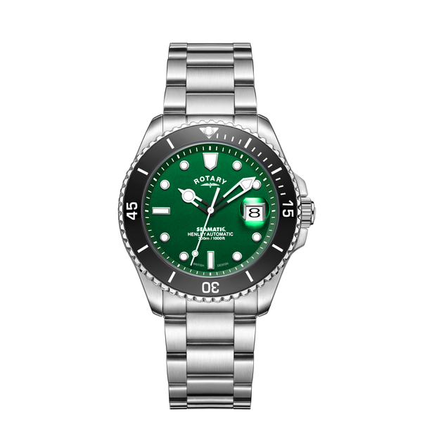 Rotary automatic 2025 divers watch
