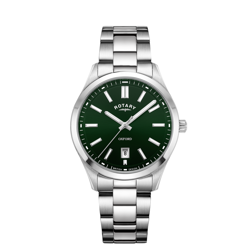 Green rotary watch best sale