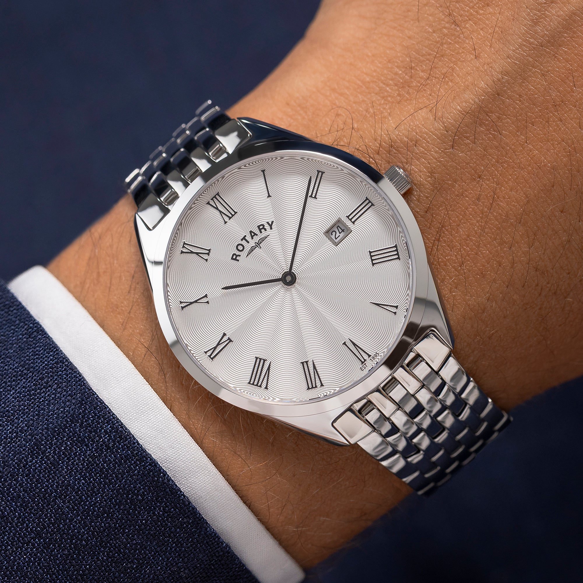 Rotary Ultra Slim Watch - GB08010/01