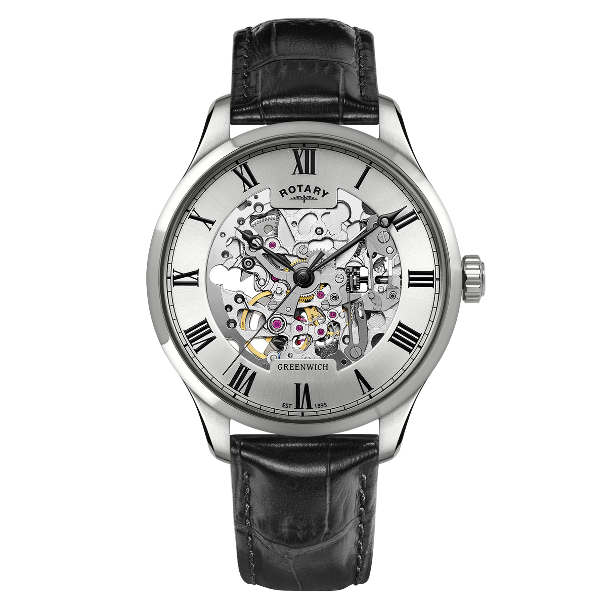 Rotary Greenwich Automatic Watch - 3 Year Warranty - With Code