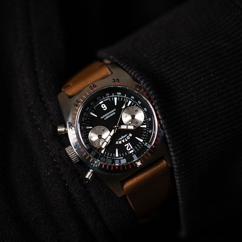 Rotary RW 1895 Heritage Chronograph Limited Edition - GS05500/30