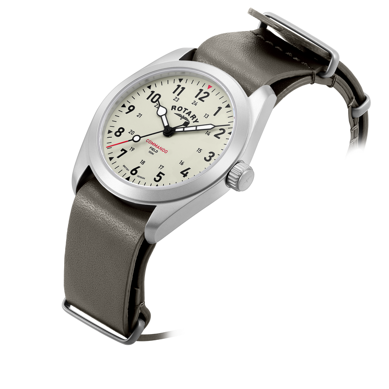Rotary Sport Field Horloge GB05535/19 - Zwart, Robuust & Modern Veldhorloge