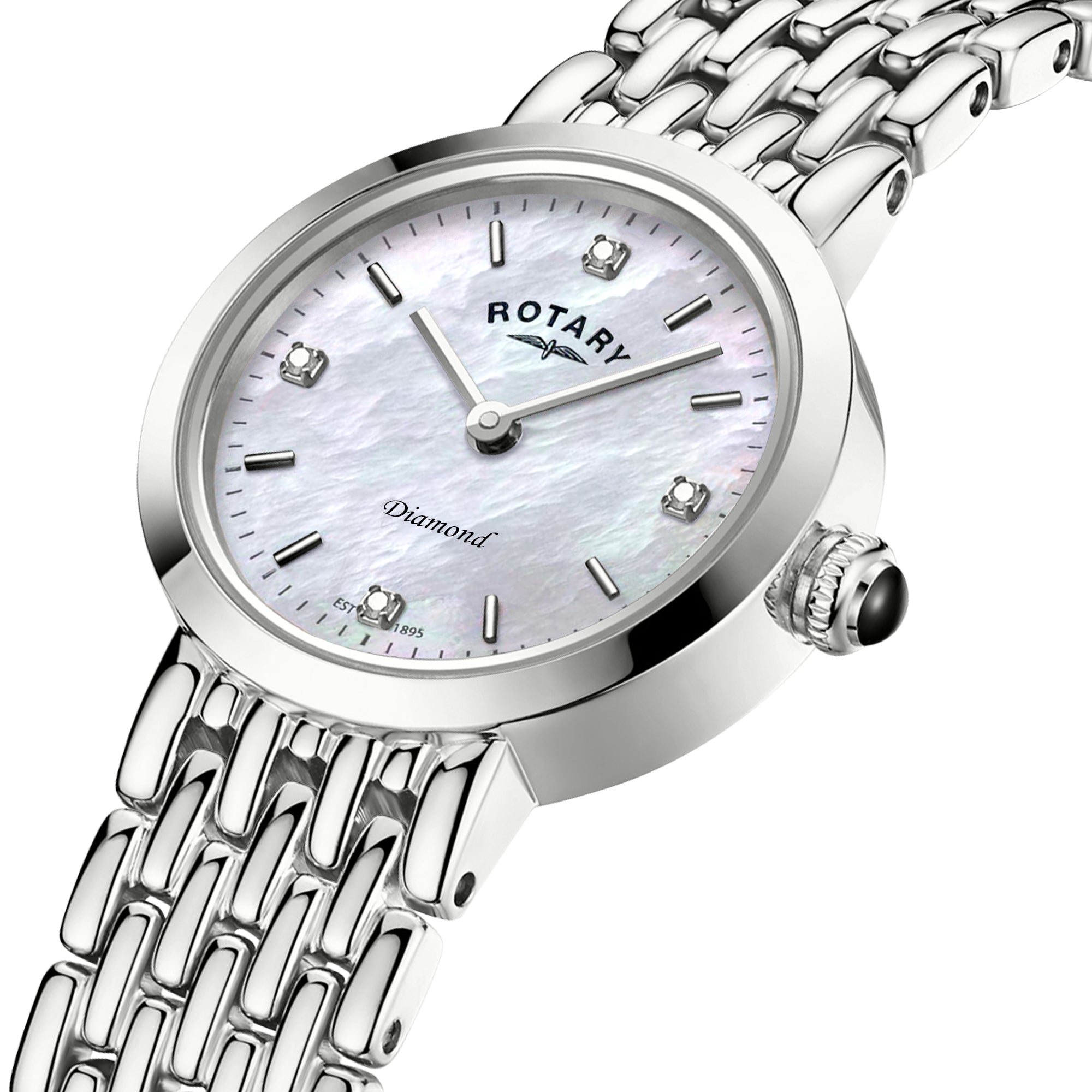 Rotary Heritage Diamond Set Watch - LB00899/07/D