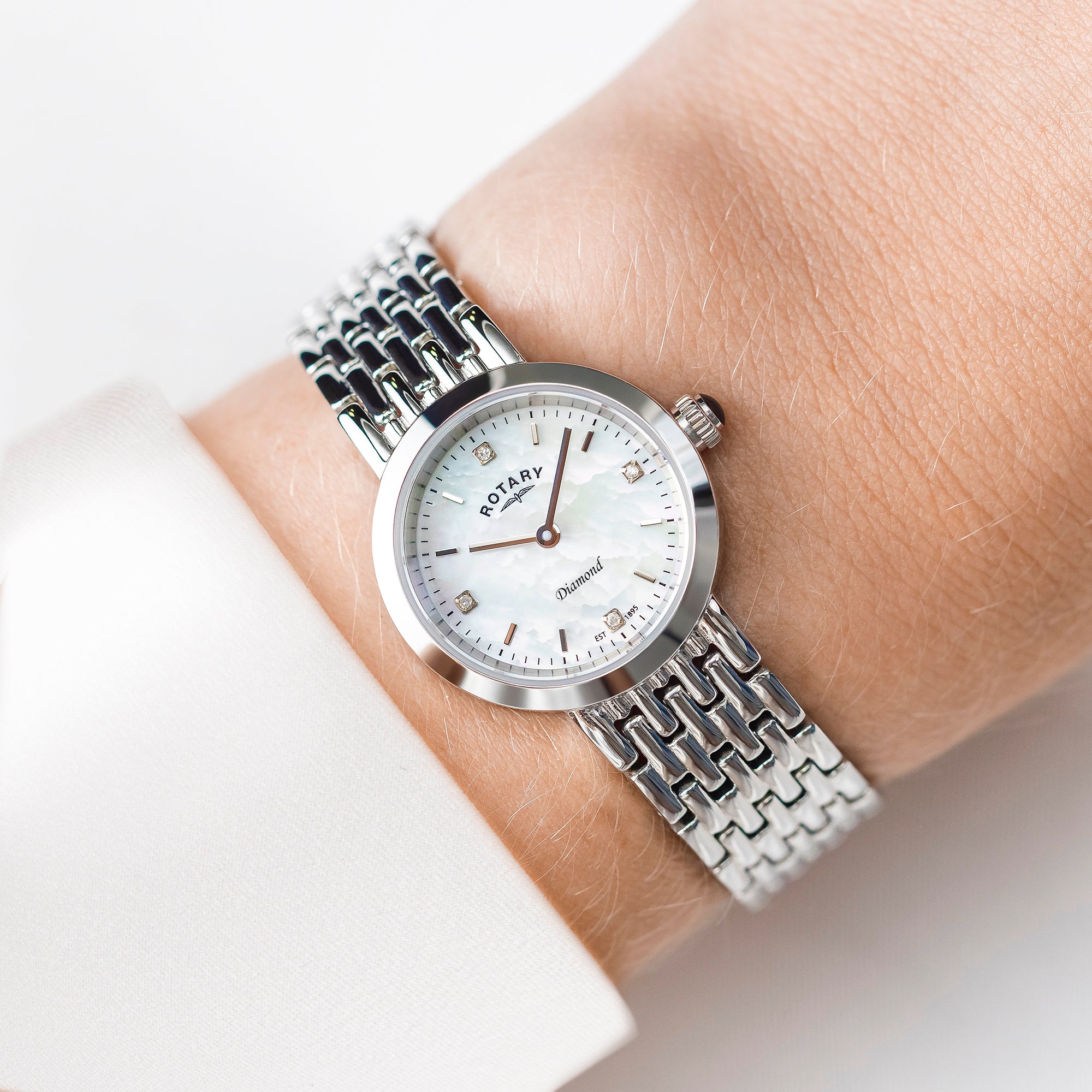 Rotary Cocktail Champagne Dial Watch - LB02084/02