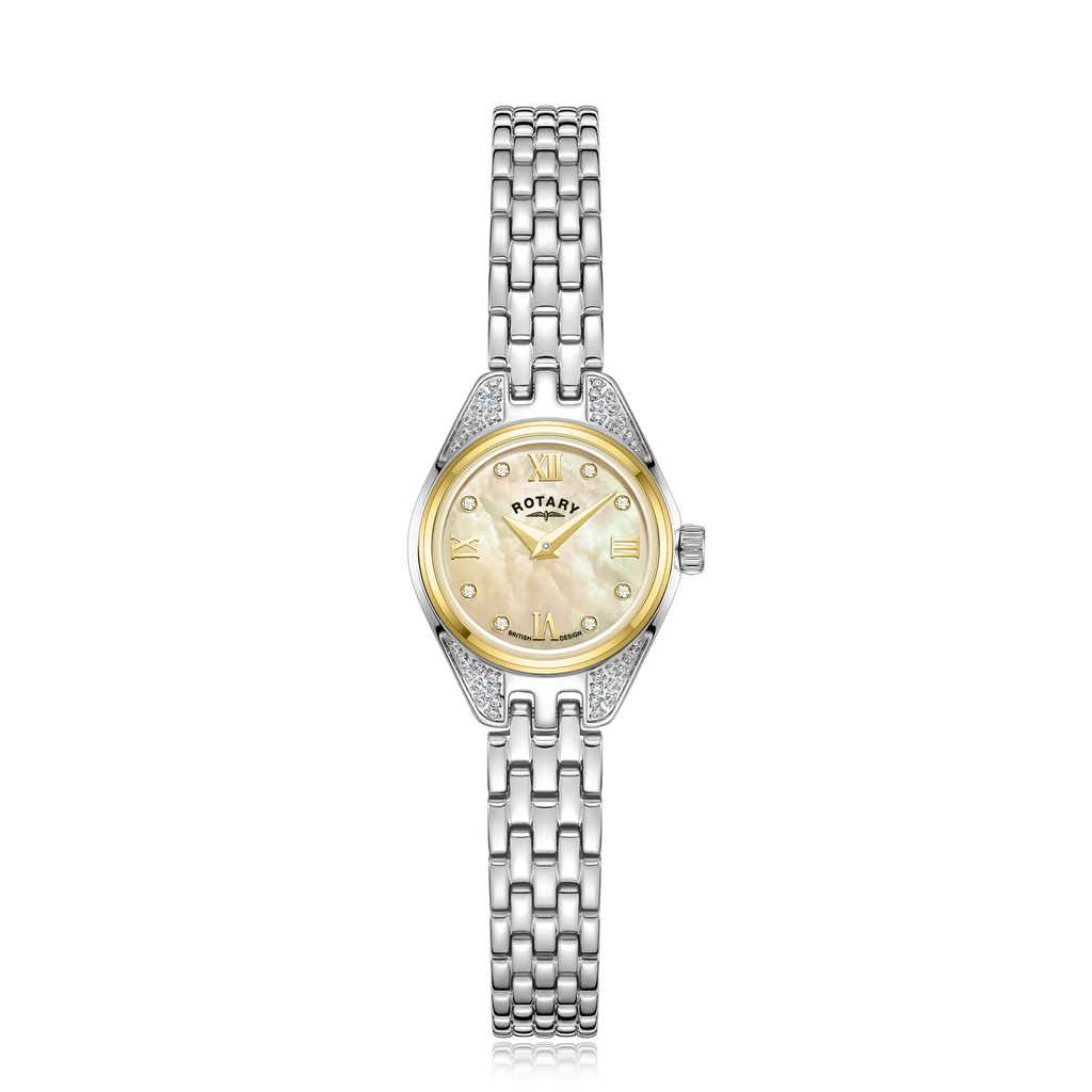 Rotary sterling outlet silver ladies watch