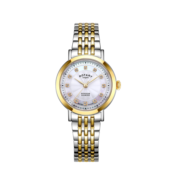 Reloj para mujer con juego de diamantes rotatorio Windsor - LB05421/41/D