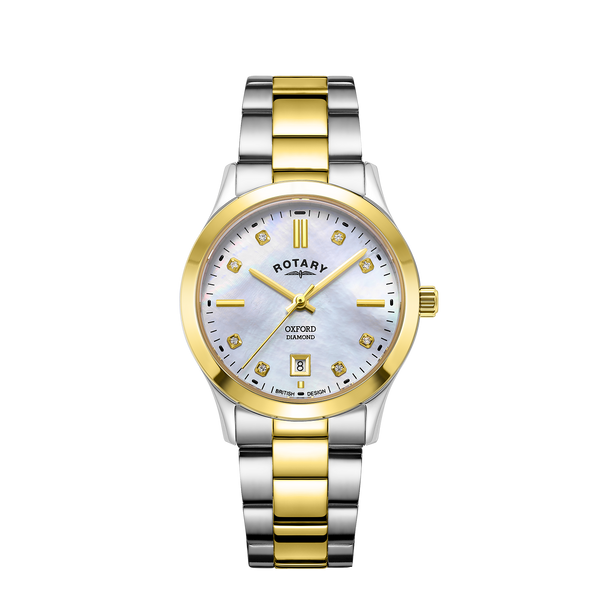 Rotary watch with diamonds Clearance