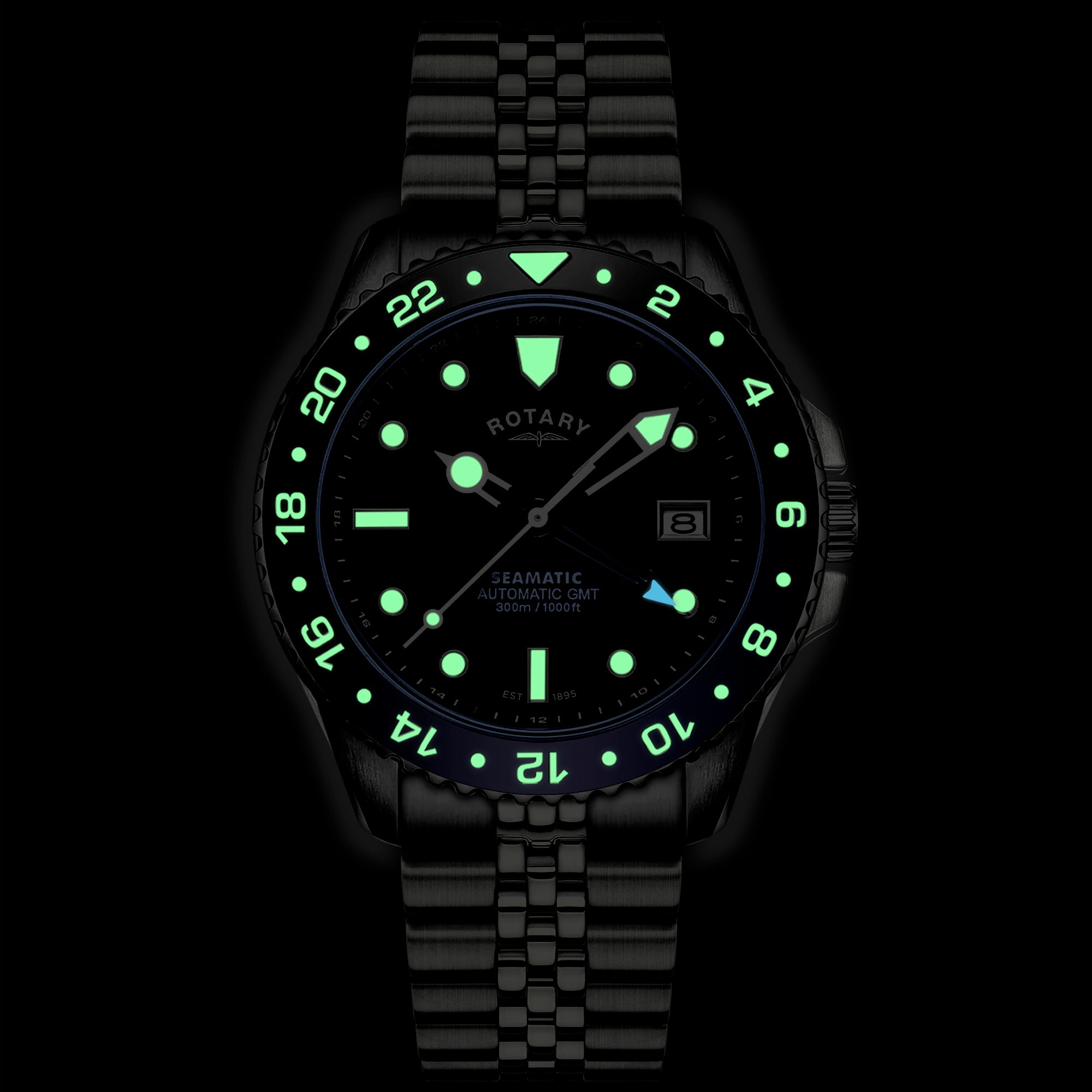 Rotary Seamatic 300 GMT Automatic