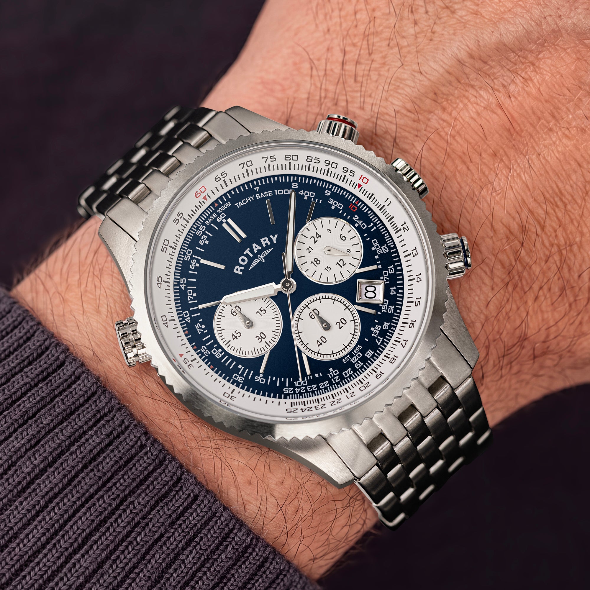 Rotary Pilot Chronograph