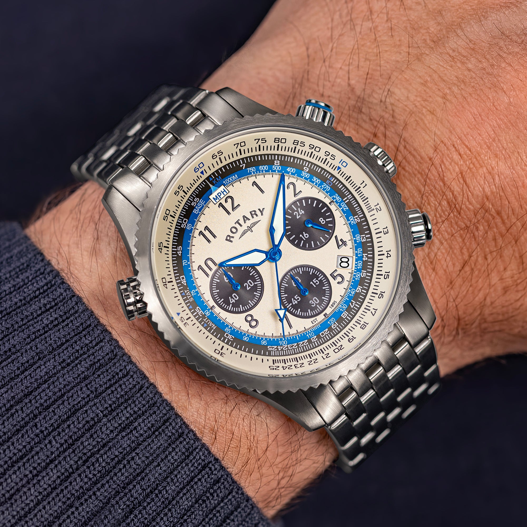 Rotary Pilot Chronograph