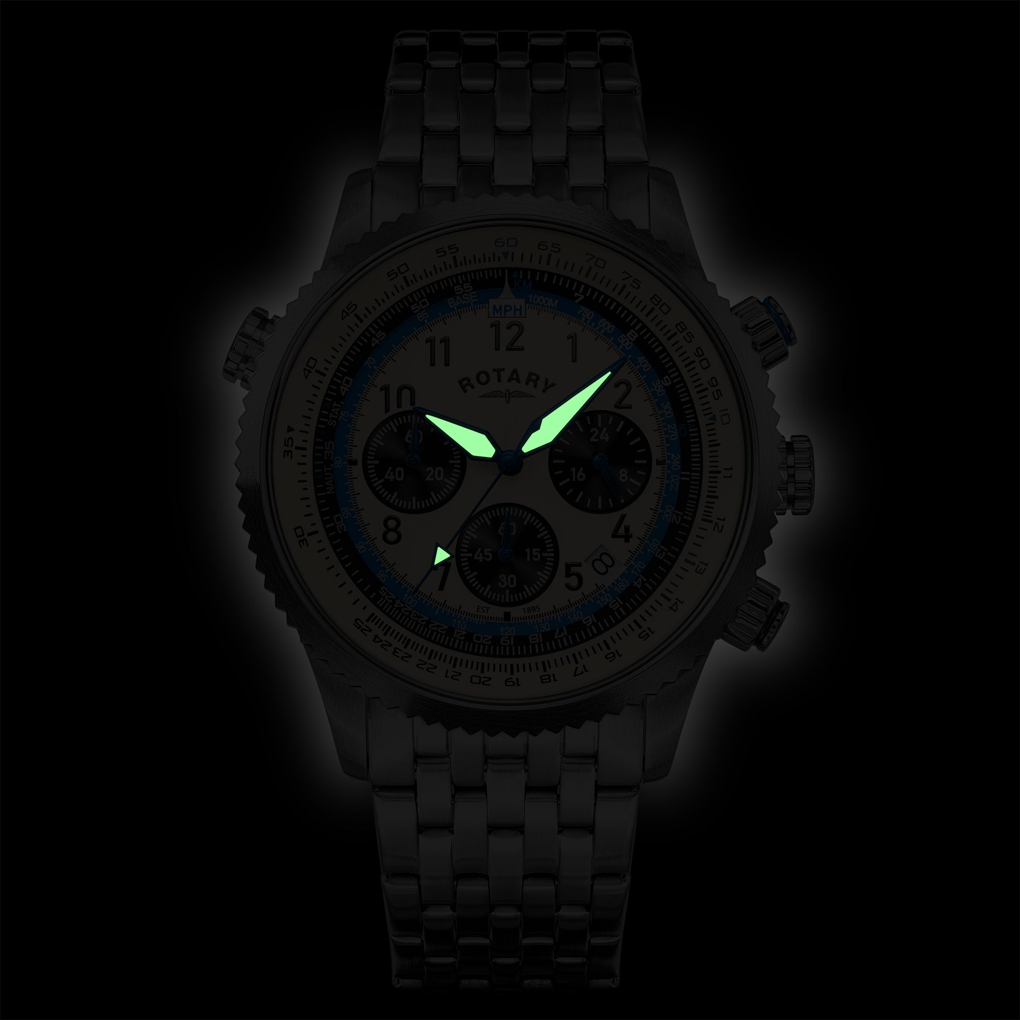 Rotary Pilot Chronograph