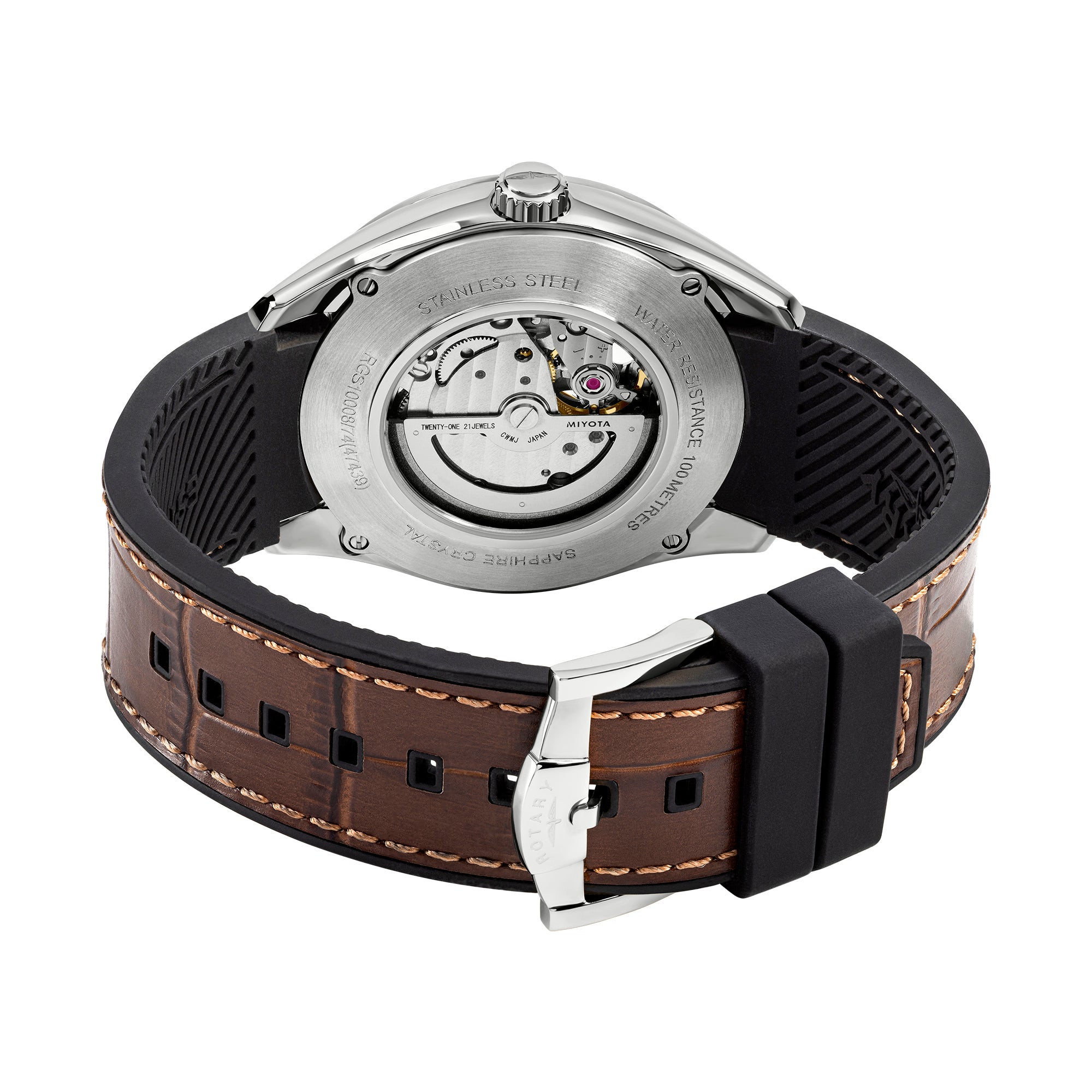 Rotary Seamatic Eclipse Skeleton Automatic Watch - RGS10008/74