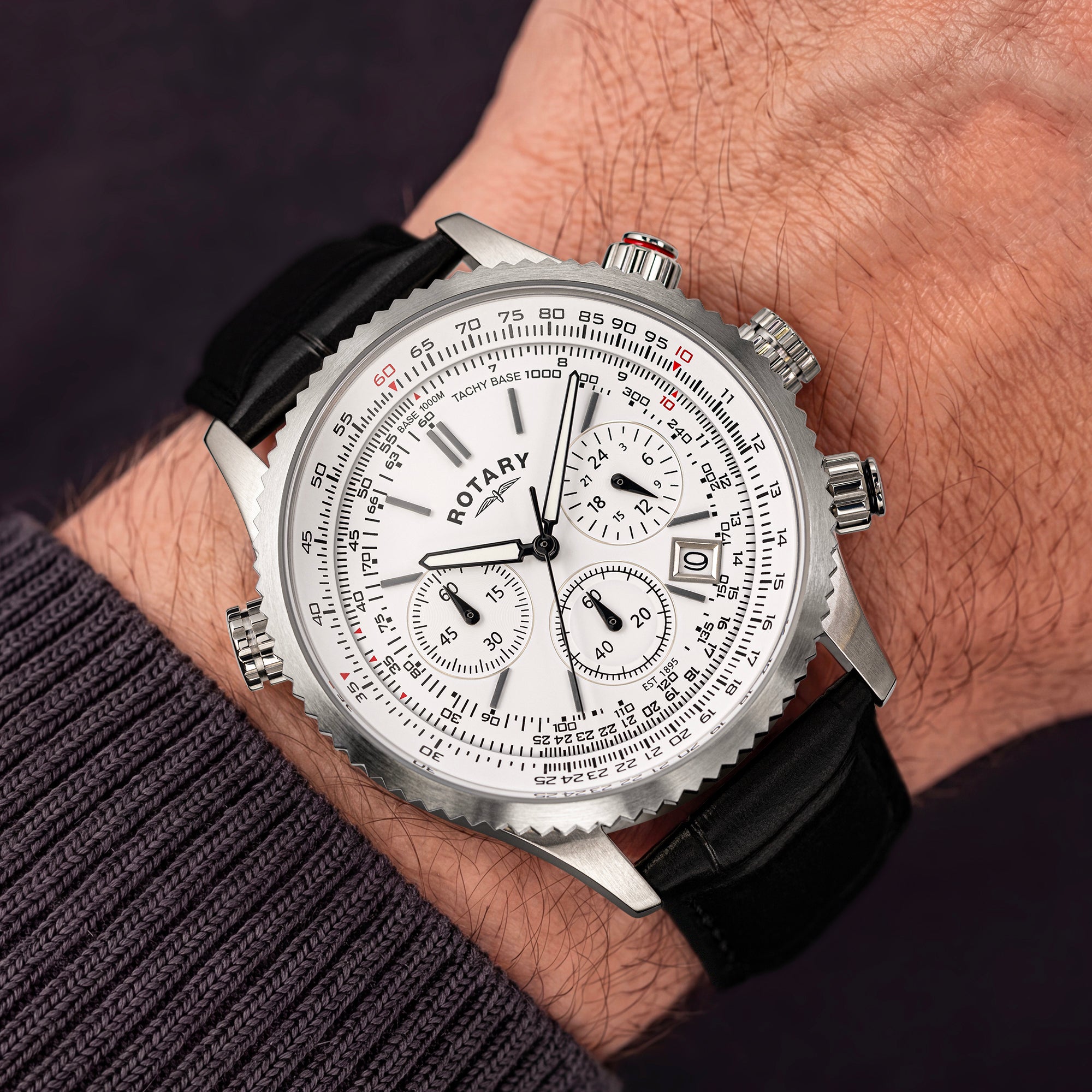 Rotary Pilot Chronograph