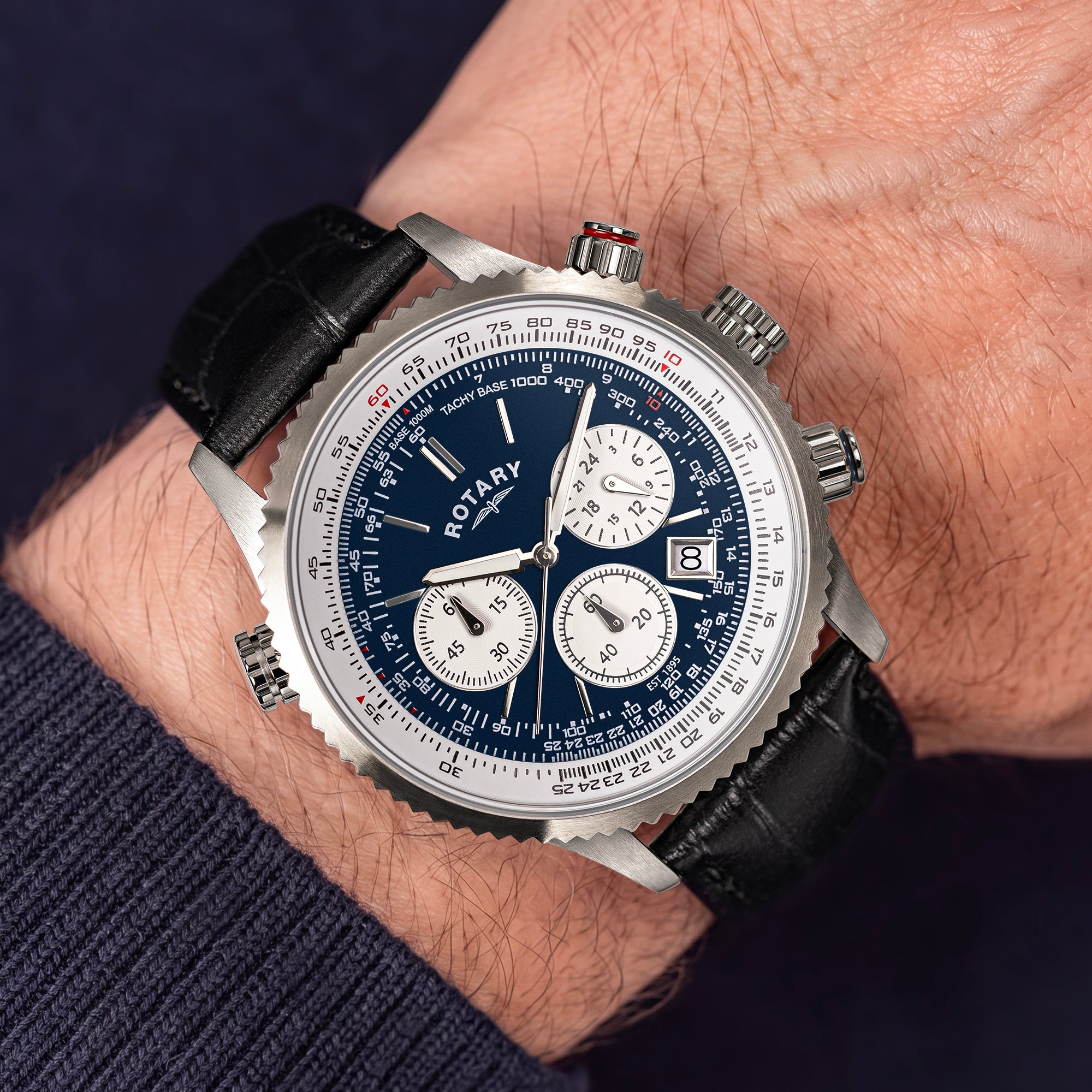 Rotary Pilot Chronograph