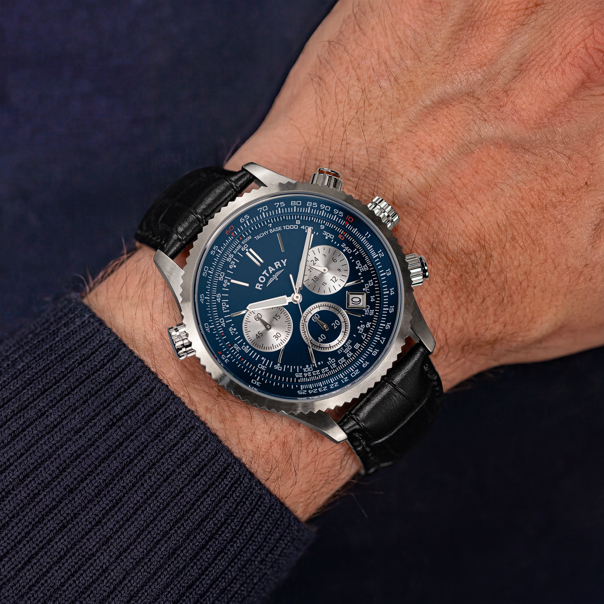Rotary Pilot Chronograph