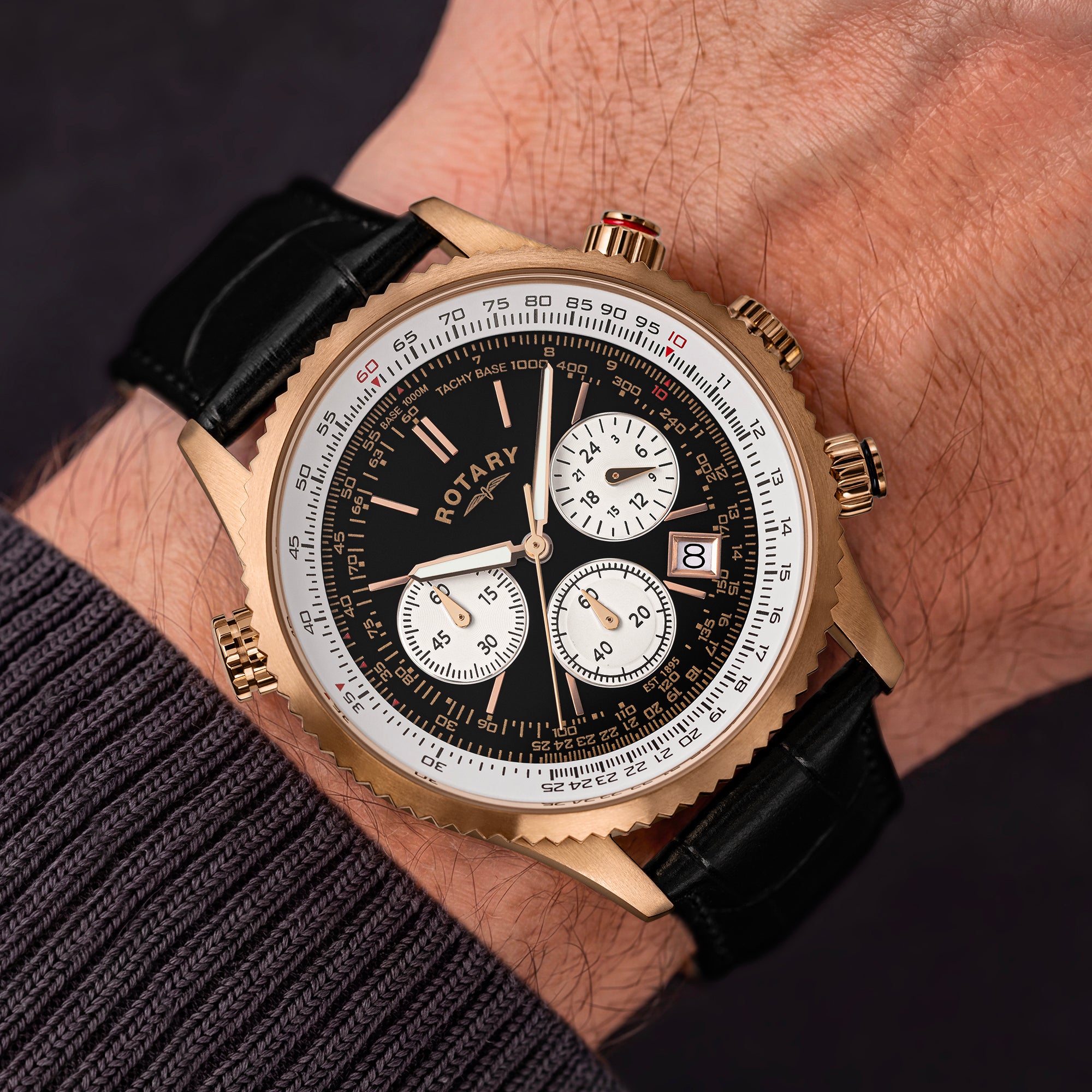 Rotary Pilot Chronograph