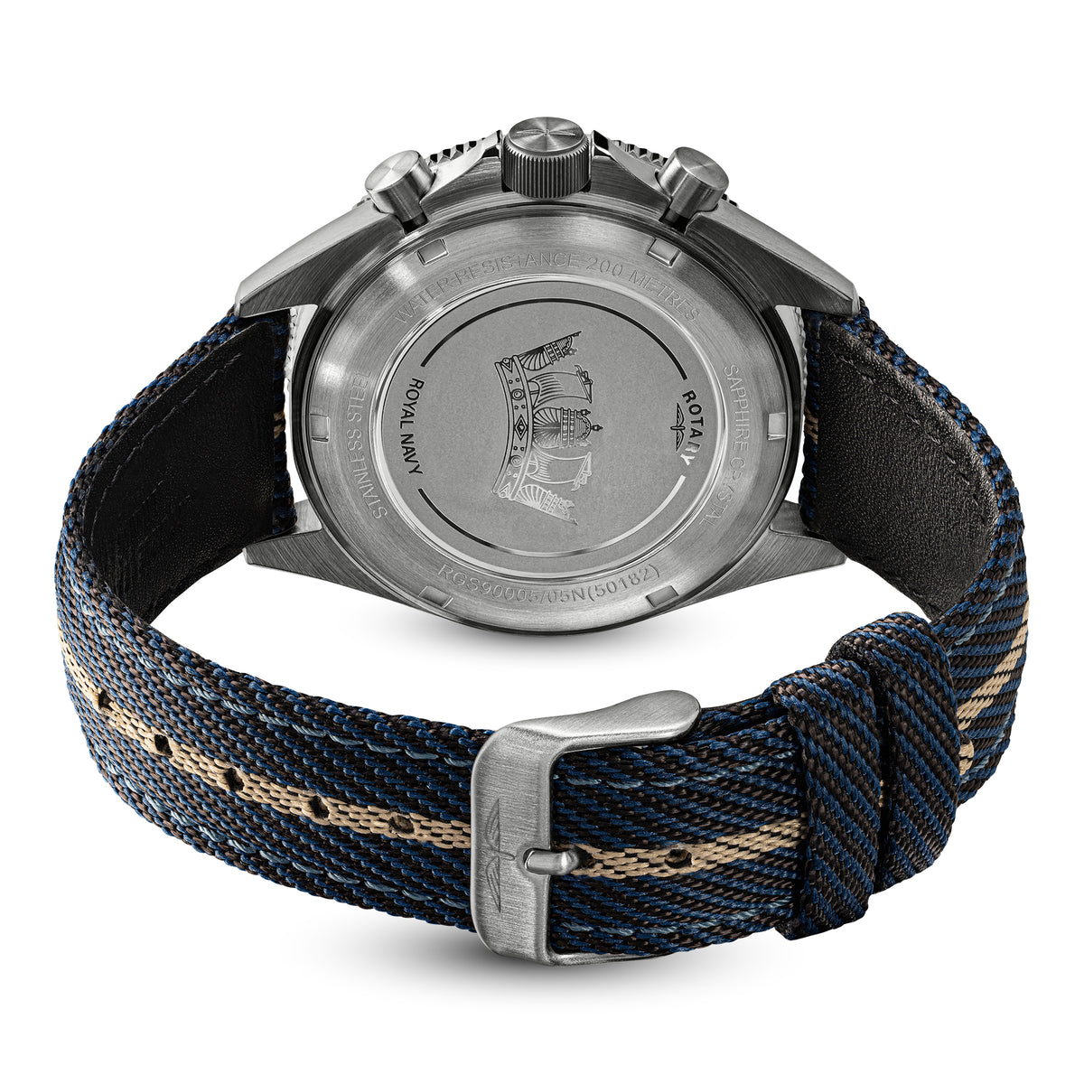 Rotary x MOD Royal Navy Diver Chronograph