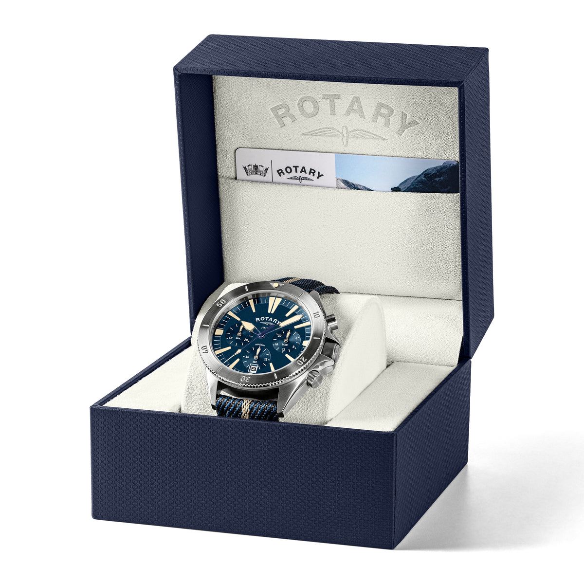 Rotary x MOD Royal Navy Diver Chronograph