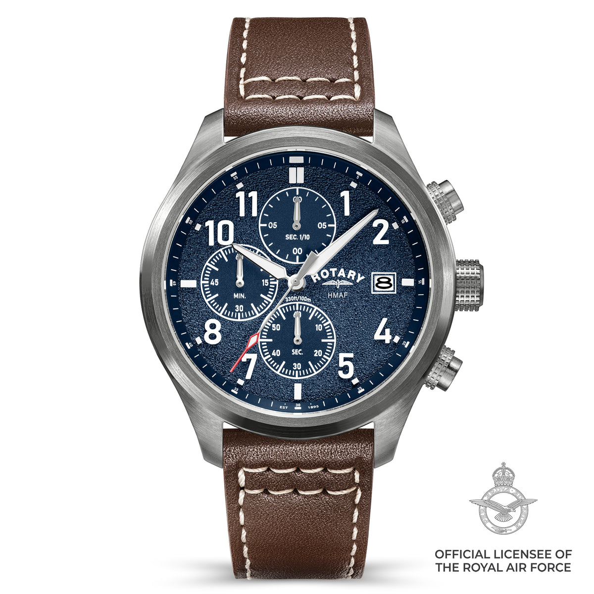 Rotary x MOD Royal Air Force Pilot Chronograph