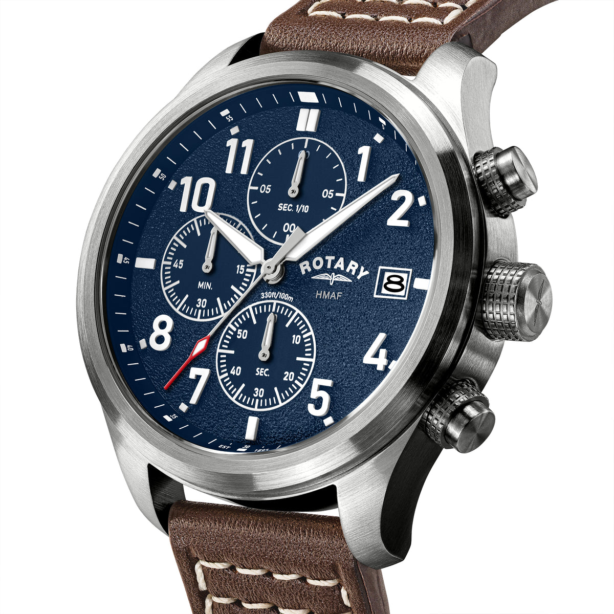 Rotary x MOD Royal Air Force Pilot Chronograph