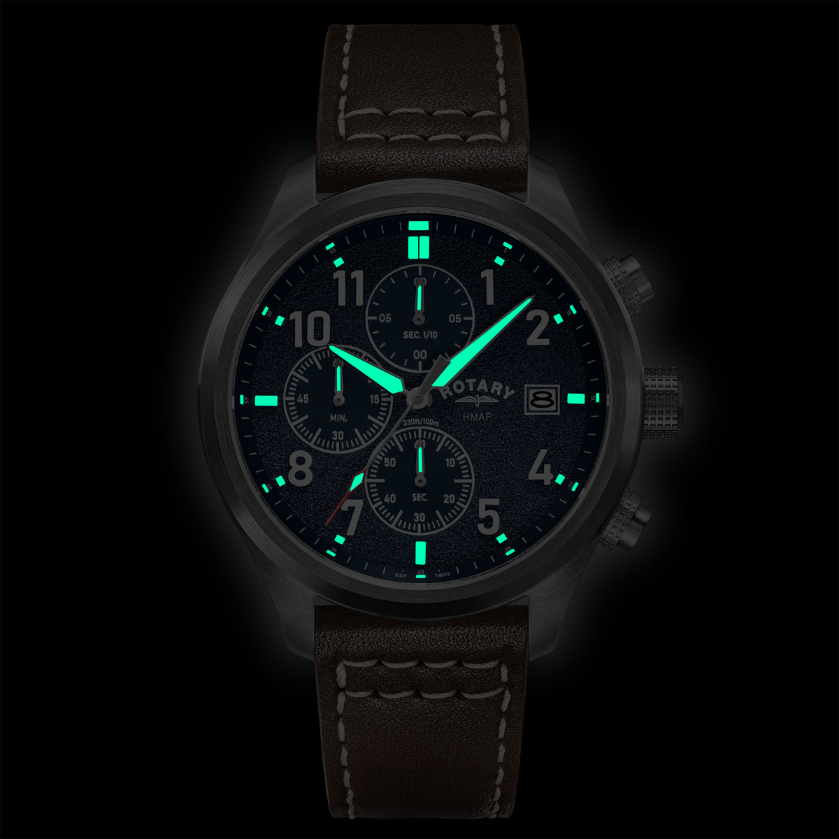 Rotary x MOD Royal Air Force Pilot Chronograph