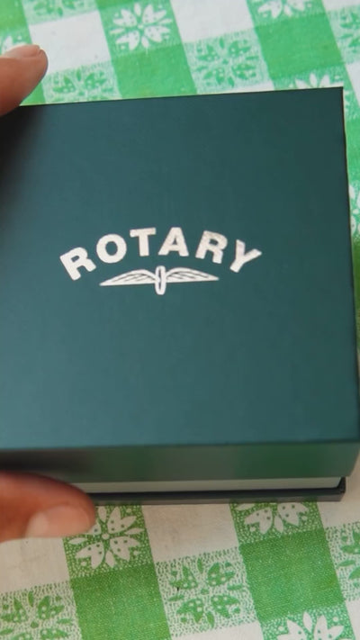 Rotary seamatic white dial watch being showcased in an adventure video