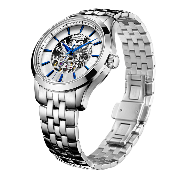 Reloj Rotary Mecanique Esqueleto Hombre - GB05032/06