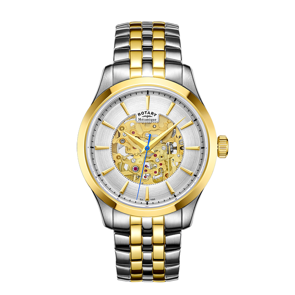 Reloj para hombre Rotary Mecanique Skeleton - GB05033/06