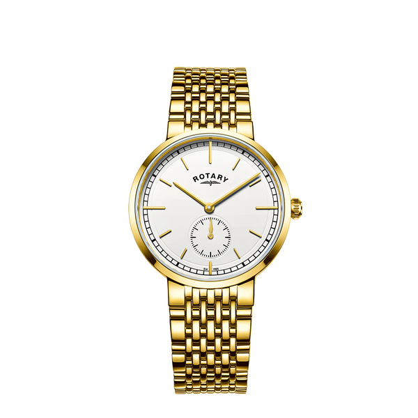 ROTARY CANTERBURY 腕時計 ゴールド イギリス ローマ数字 Rotary Traditional Watch - GS05062/02