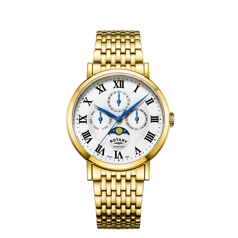 Reloj para hombre multifunción Rotary Windsor - GB05328/01