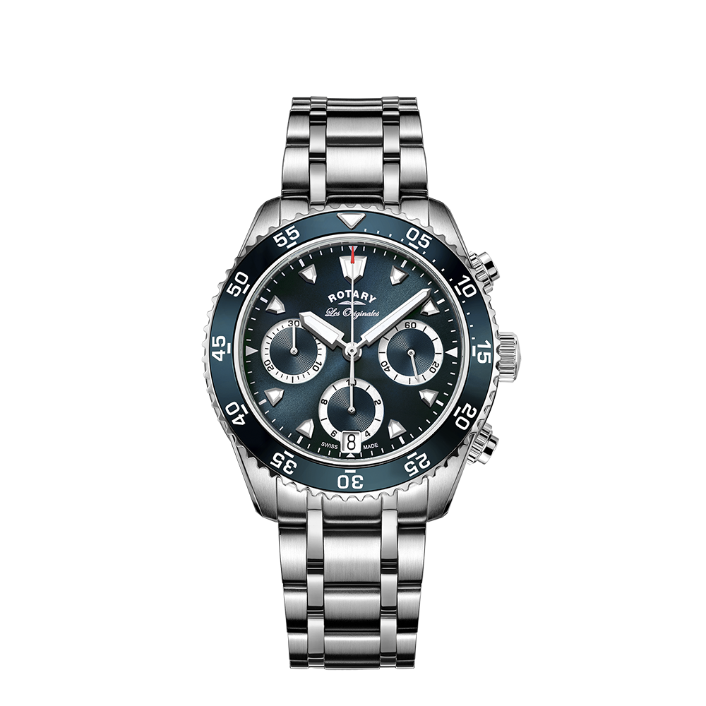 Reloj cronógrafo para hombre Rotary Swiss Legacy - GB90170/05