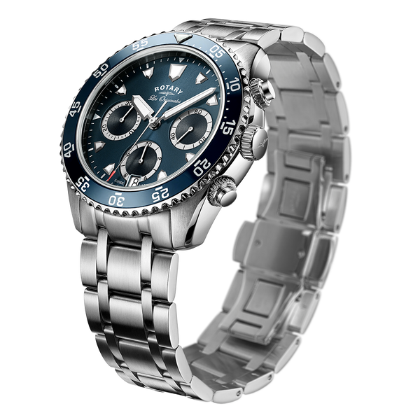Reloj cronógrafo para hombre Rotary Swiss Legacy - GB90170/05