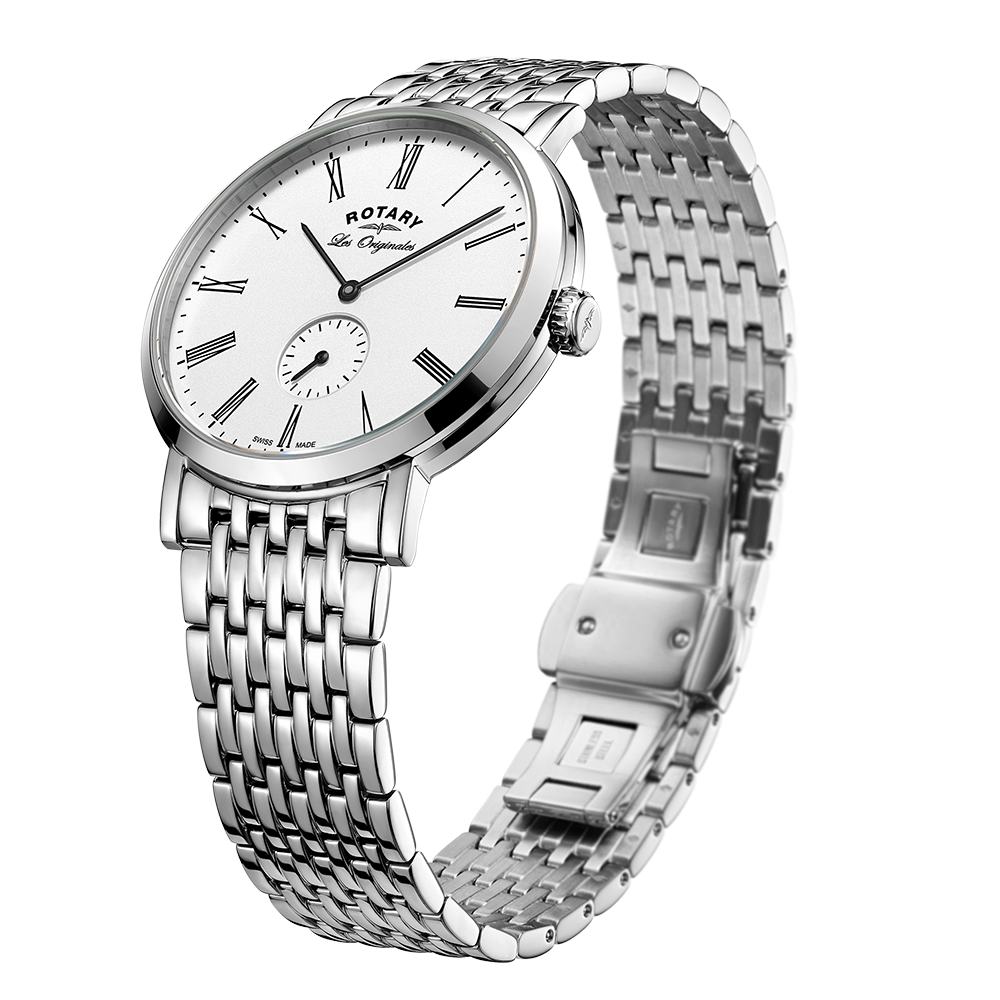 奈*学様 ROTARY ロータリー時計 WINDSOR GB90190/90 Rotary Classic Swiss Made Watch - GB90190/01