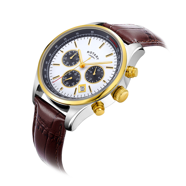 Reloj cronógrafo rotativo 1977 Vintage Racing para hombre - GS00451/02
