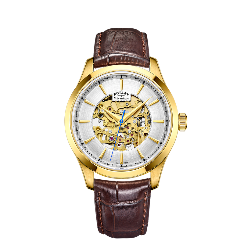 Reloj Rotary Mecanique Esqueleto Hombre - GS05035/03