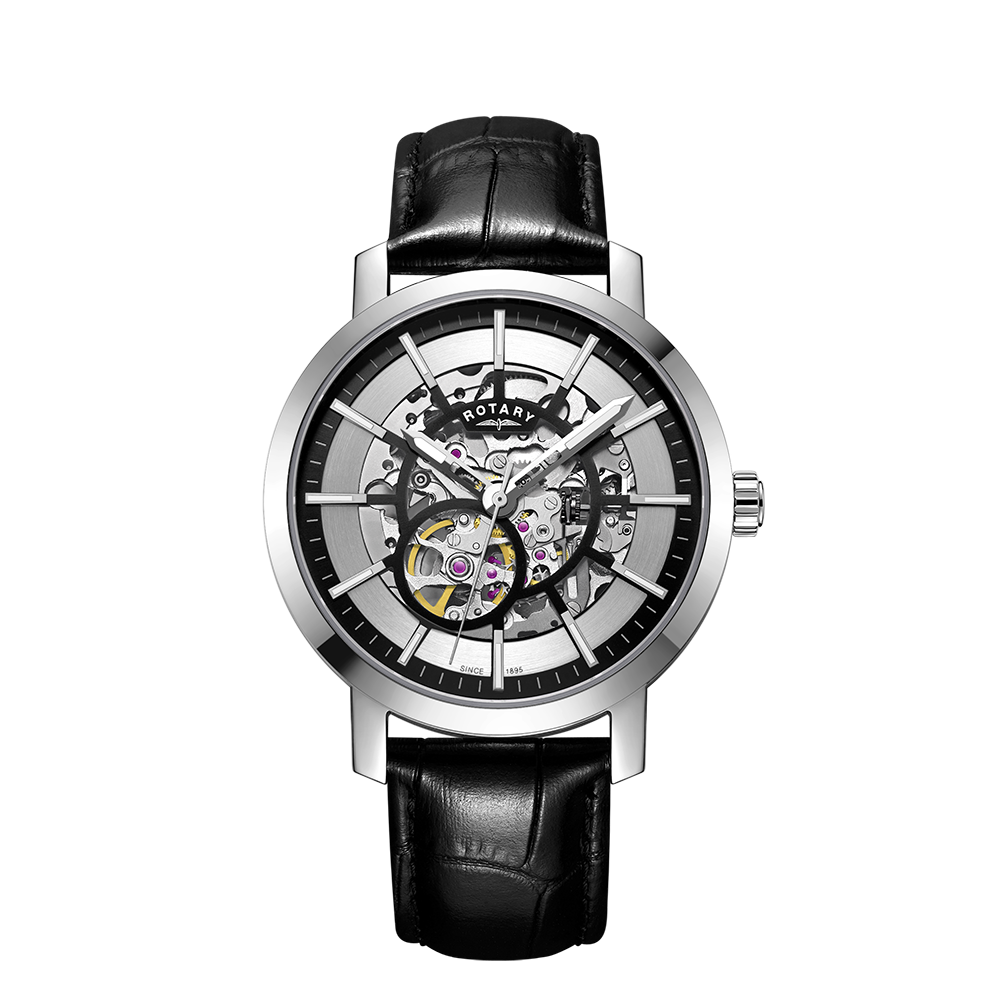 Reloj automático para hombre Rotary Greenwich Skeleton - GS05350/02