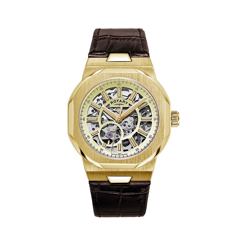 Reloj automático para hombre Rotary Regent Skeleton - GS05418/03