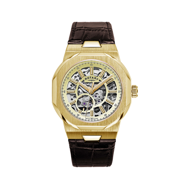 Luxury Skeleton Watch Men's Stainless Steel Hollow Mechanical Wrist Watches  US | eBay