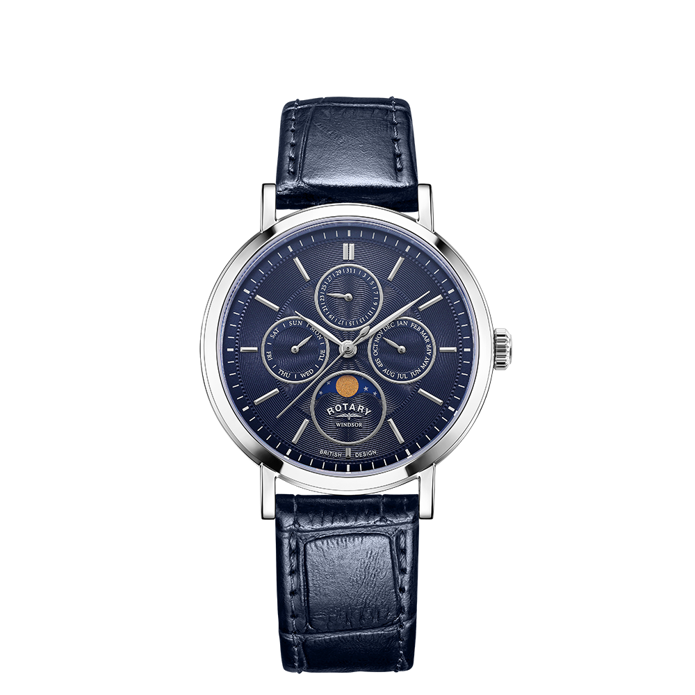 Rotary ladies sale moonphase watch