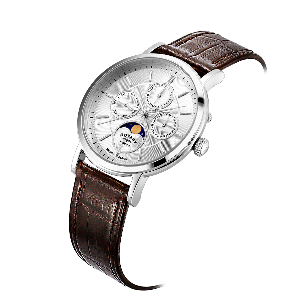 Rotary Dress Moonphase GS05425 06
