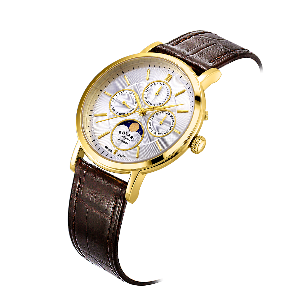 Rotary Dress Moonphase - GS05428/06