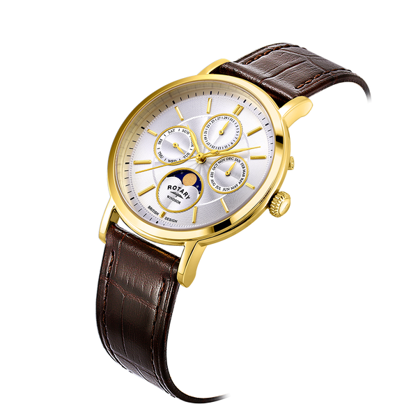 Rotary Dress Moonphase - GS05428/06