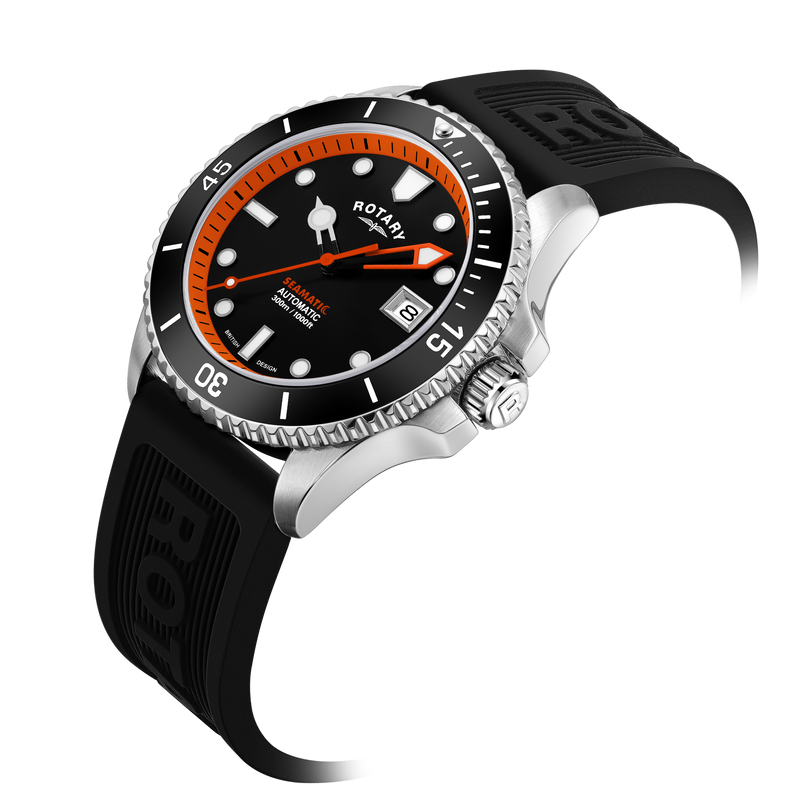 Rotary watch 2025 straps stainless steel