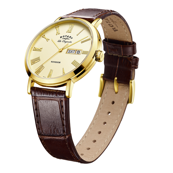 Reloj para hombre Rotary Swiss Windsor - GS90156/09