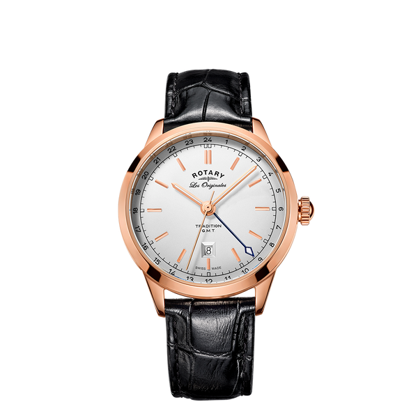 Reloj para hombre Rotary Swiss Tradition GMT - GS90183/02